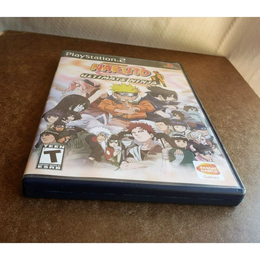 2002 NARUTO: ULTIMA NINJA SONY PS2 PlayStation 2 Bandai Namco Complete W/ Manual